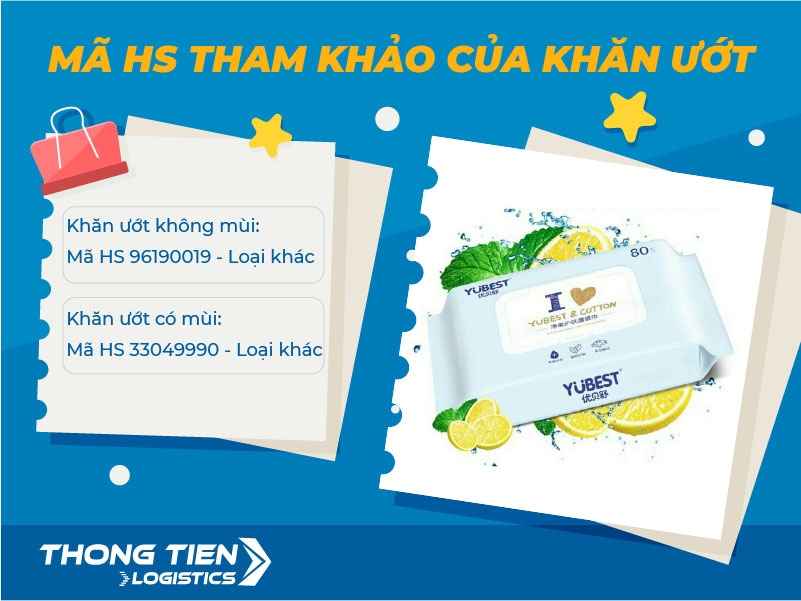 Thủ tục nhập khẩu khăn ướt