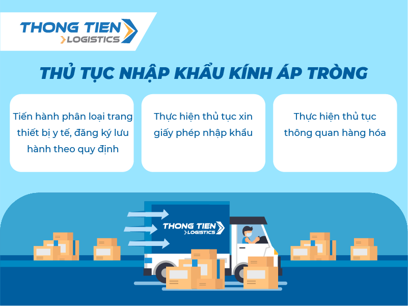 Thủ tục nhập khẩu kính áp tròng