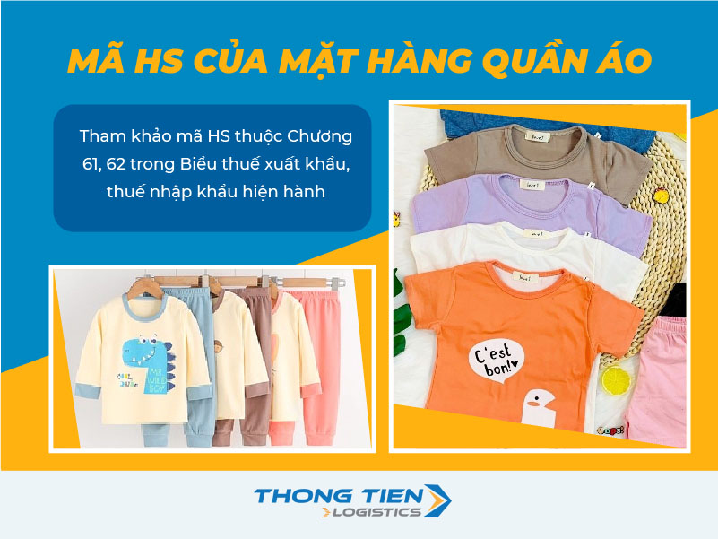 thủ tục nhập khẩu quần áo