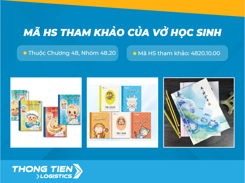 thủ tục nhập khẩu vở học sinh