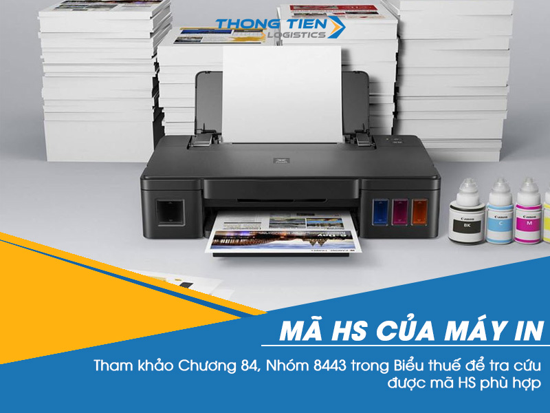 Thủ tục nhập khẩu máy in