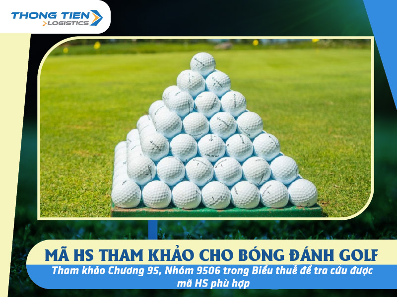 Thủ tục nhập khẩu bóng đánh golf