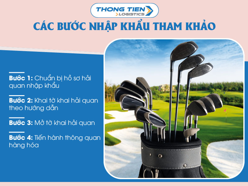 thủ tục nhập khẩu gậy golf