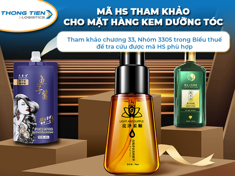 thủ tục nhập khẩu kem dưỡng tóc