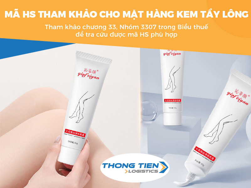 thủ tục nhập khẩu kem tẩy lông