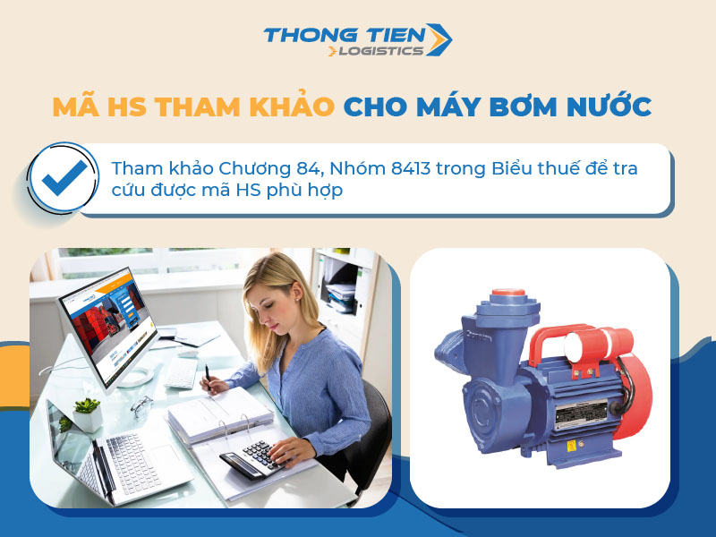 Thủ tục nhập khẩu máy bơm nước