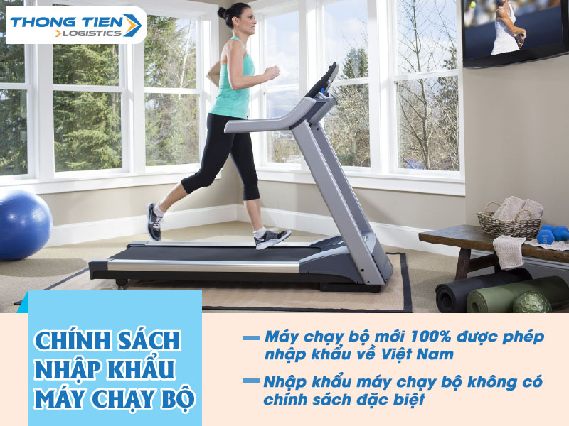 thủ tục nhập khẩu máy chạy bộ