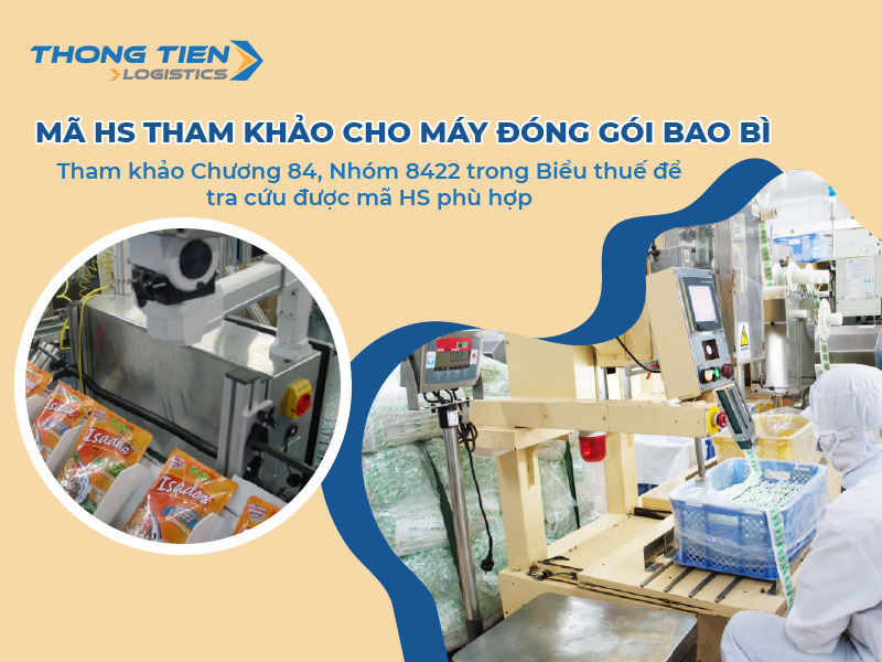 Thủ tục nhập khẩu máy đóng gói bao bì