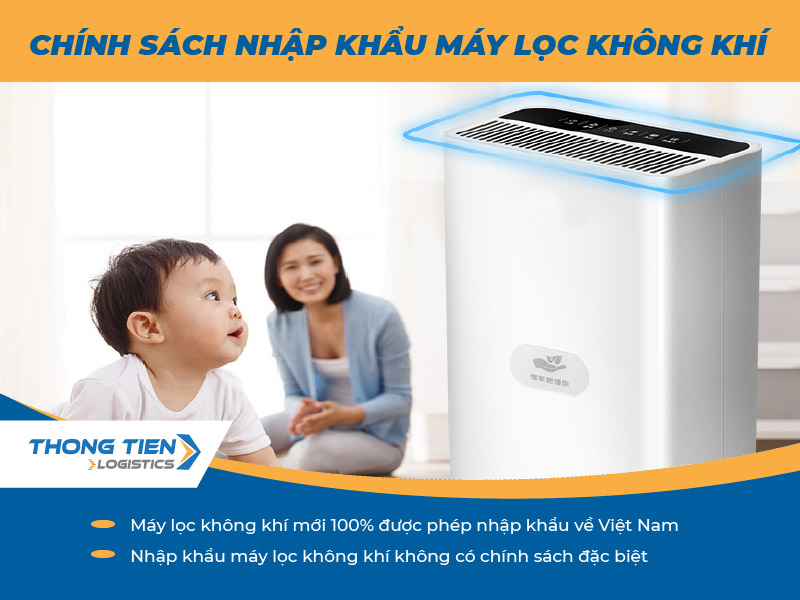 thủ tục nhập khẩu máy lọc không khí