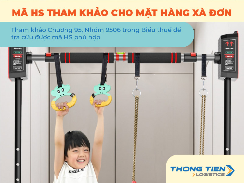 thủ tục nhập khẩu xà đơn