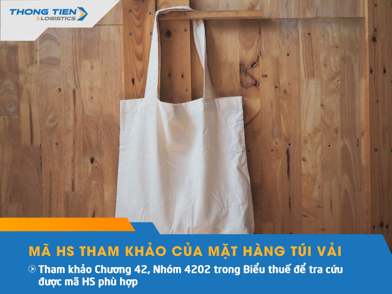 Thủ tục nhập khẩu túi vải