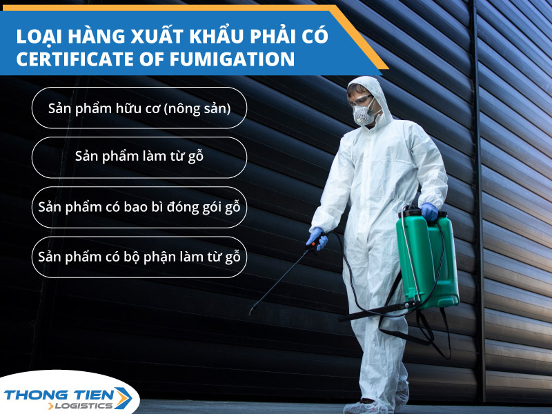 Certificate of Fumigation