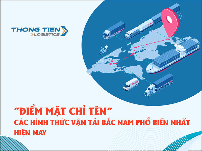 Các hình thức vận tải Bắc Nam