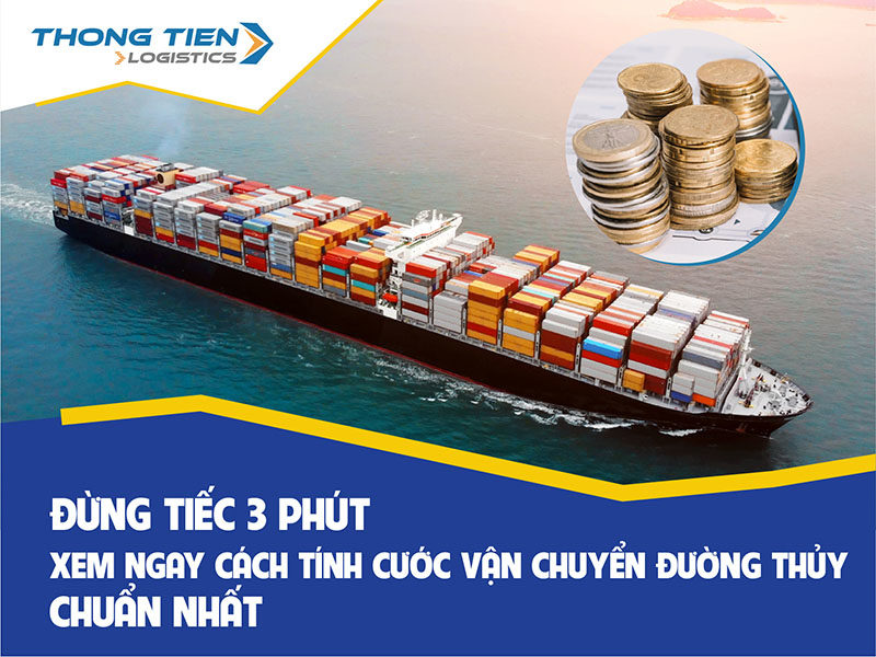 cách tính cước vận chuyển đường thủy