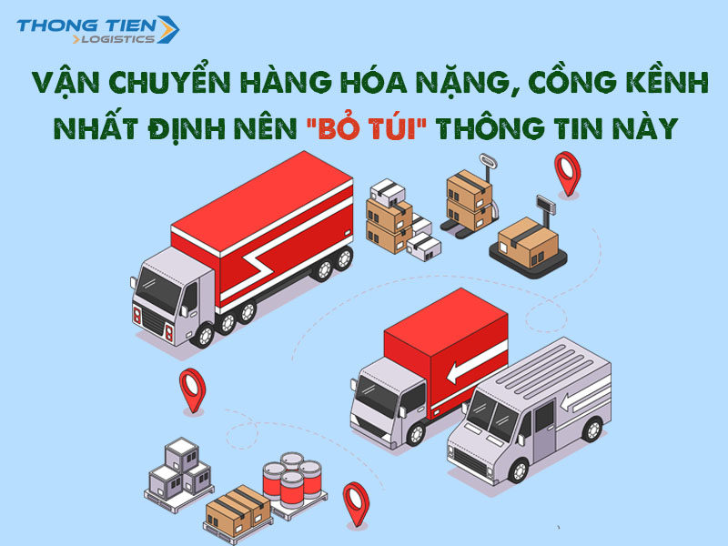 vận chuyển hàng hóa nặng