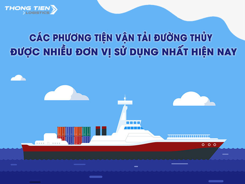 các phương tiện vận tải đường thủy