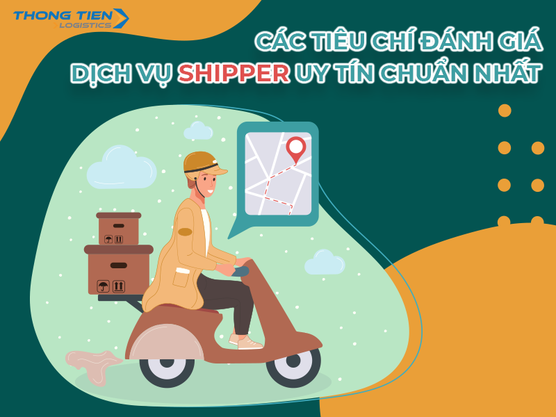 các tiêu chí đánh giá dịch vụ shipper