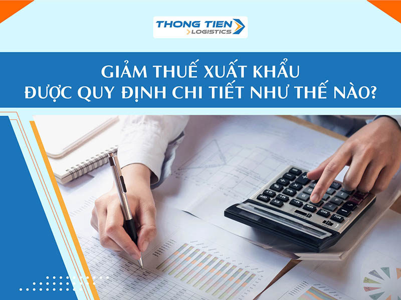 Giảm thuế xuất khẩu