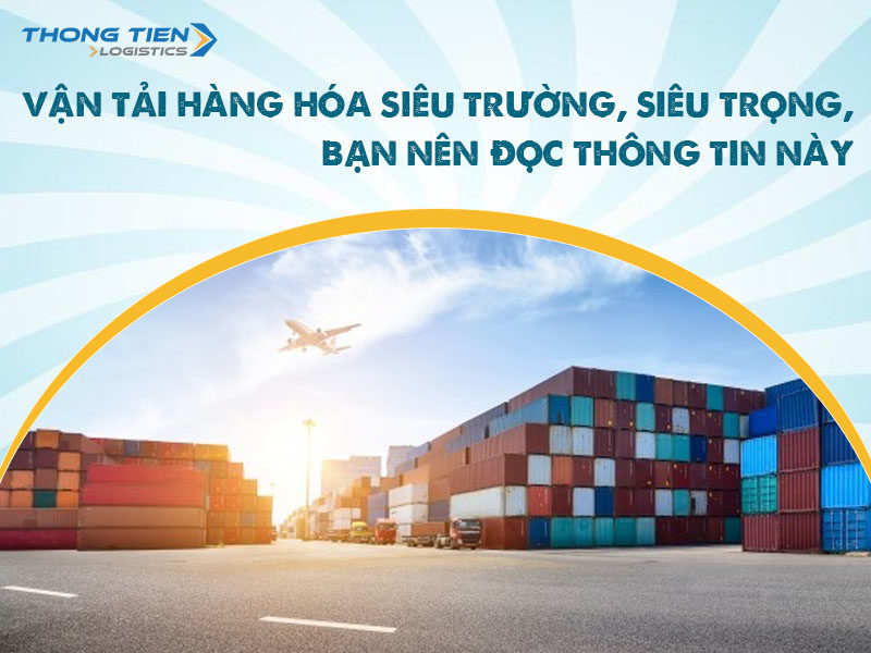 Vận tải hàng hóa siêu trường