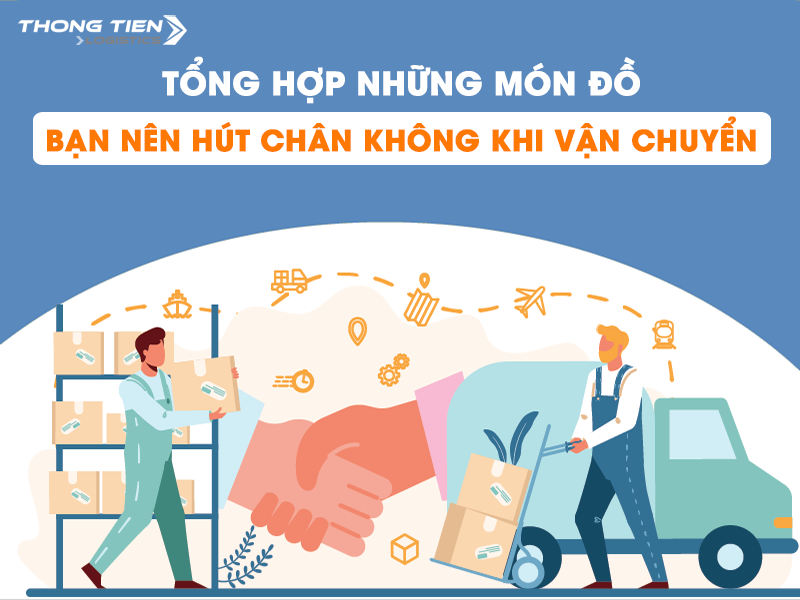 những món đồ bạn nên hút chân không khi vận chuyển