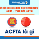 Hiệp định Thương mại tự do ASEAN – Trung Quốc (ACFTA)