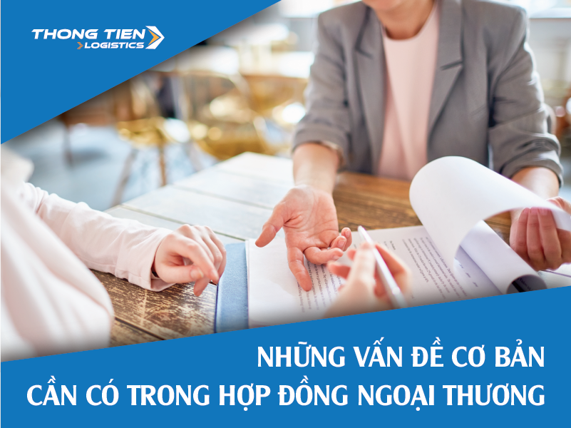 Những vấn đề cơ bản trong hợp đồng ngoại thương