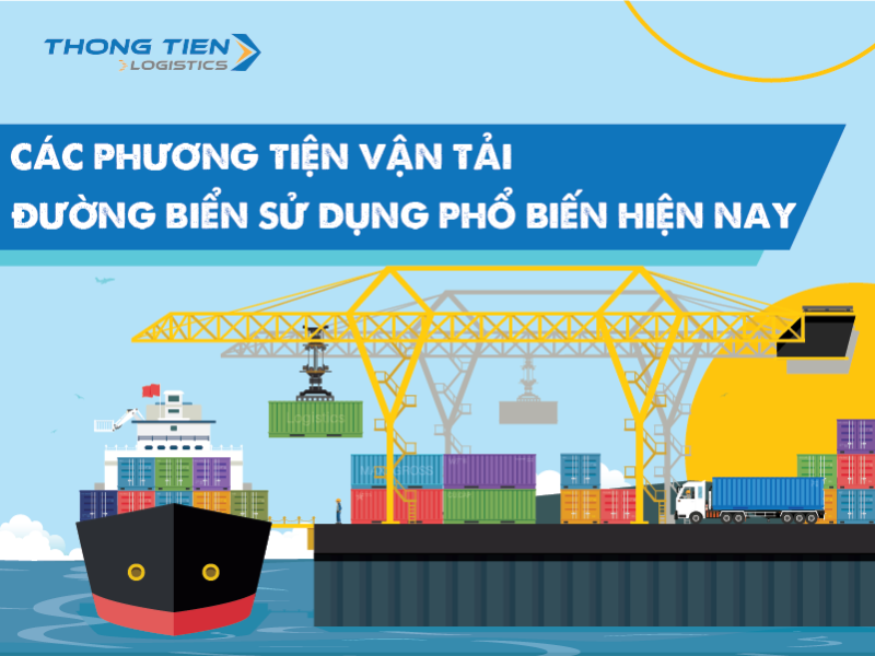 các phương tiện vận tải đường biển