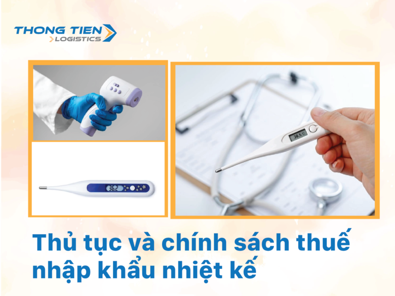 Thủ tục nhập khẩu nhiệt kế