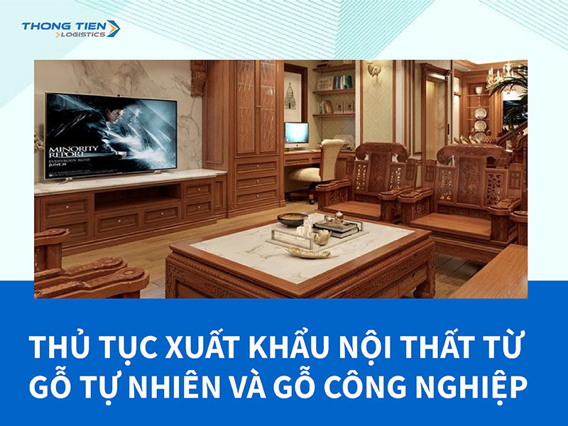 Thủ tục xuất khẩu nội thất