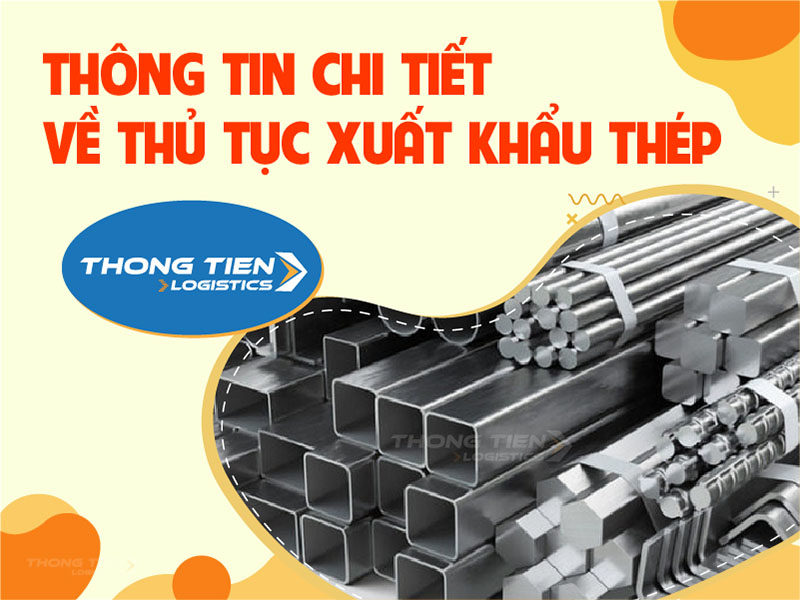 thủ tục xuất khẩu thép