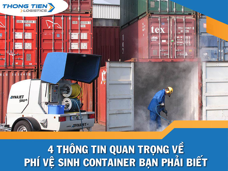 Phí vệ sinh container